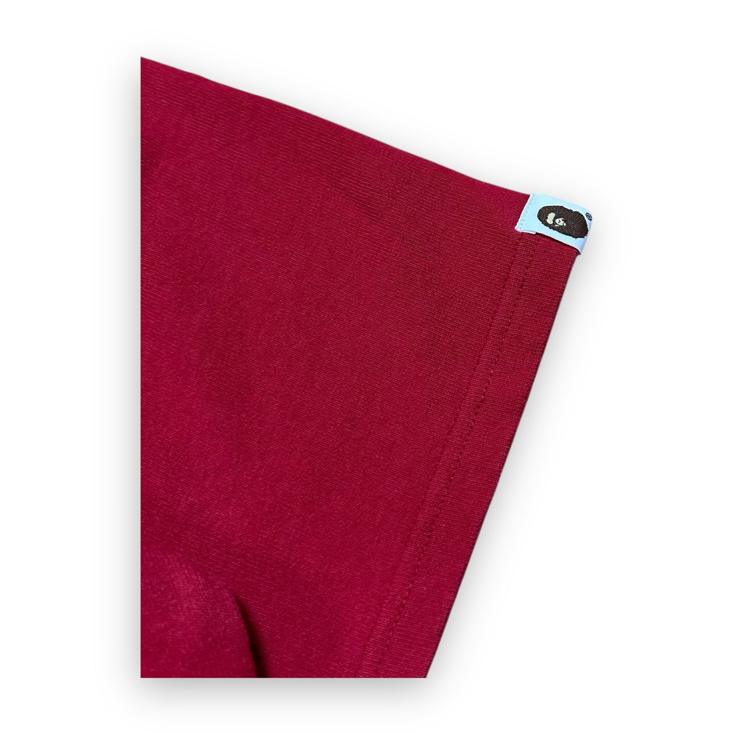 Tee BAPE Bicolor College Red SS23 (S)