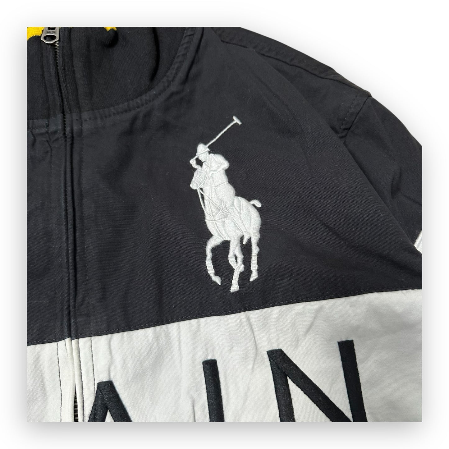 Jacket Ralph Lauren Flag Spain Black vintage (M)