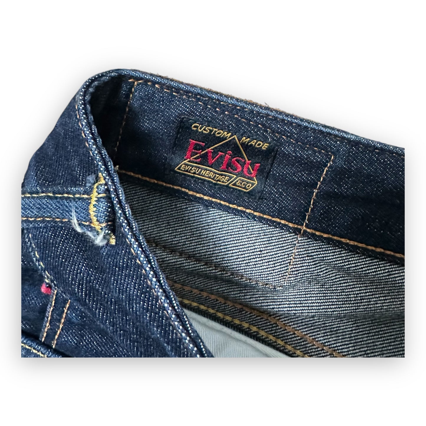 Jeans Evisu Daicock embroidery Lot 2008 Multicolor (L)