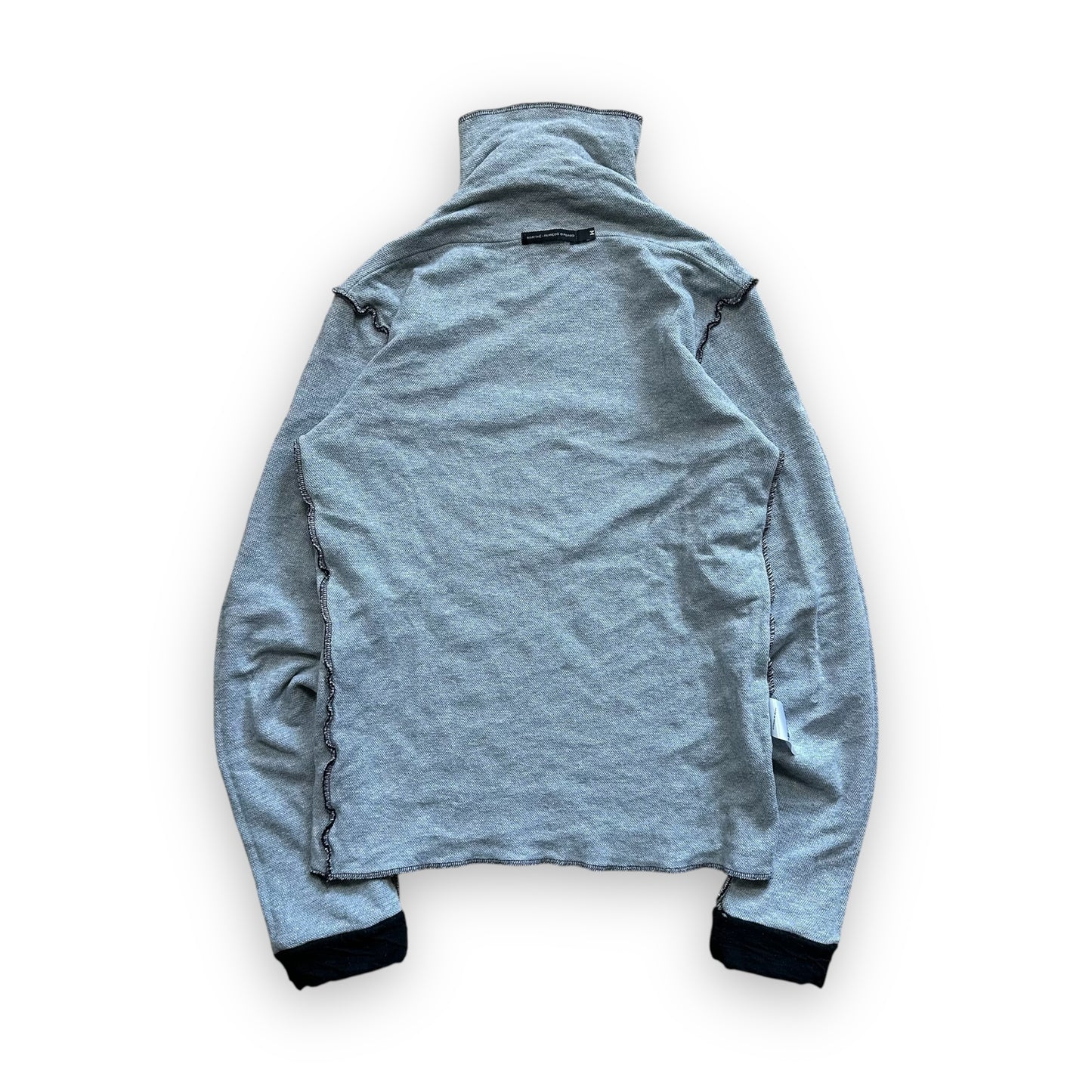 Sweatshirt MFG Marithe Francois Girbaud Reversible Black Grey (M)