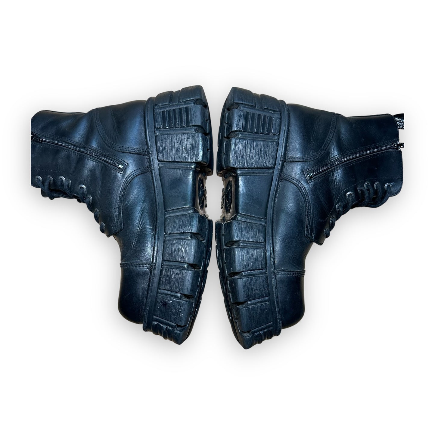 EU44 - US10 - UK9 • New Rock Boots Black