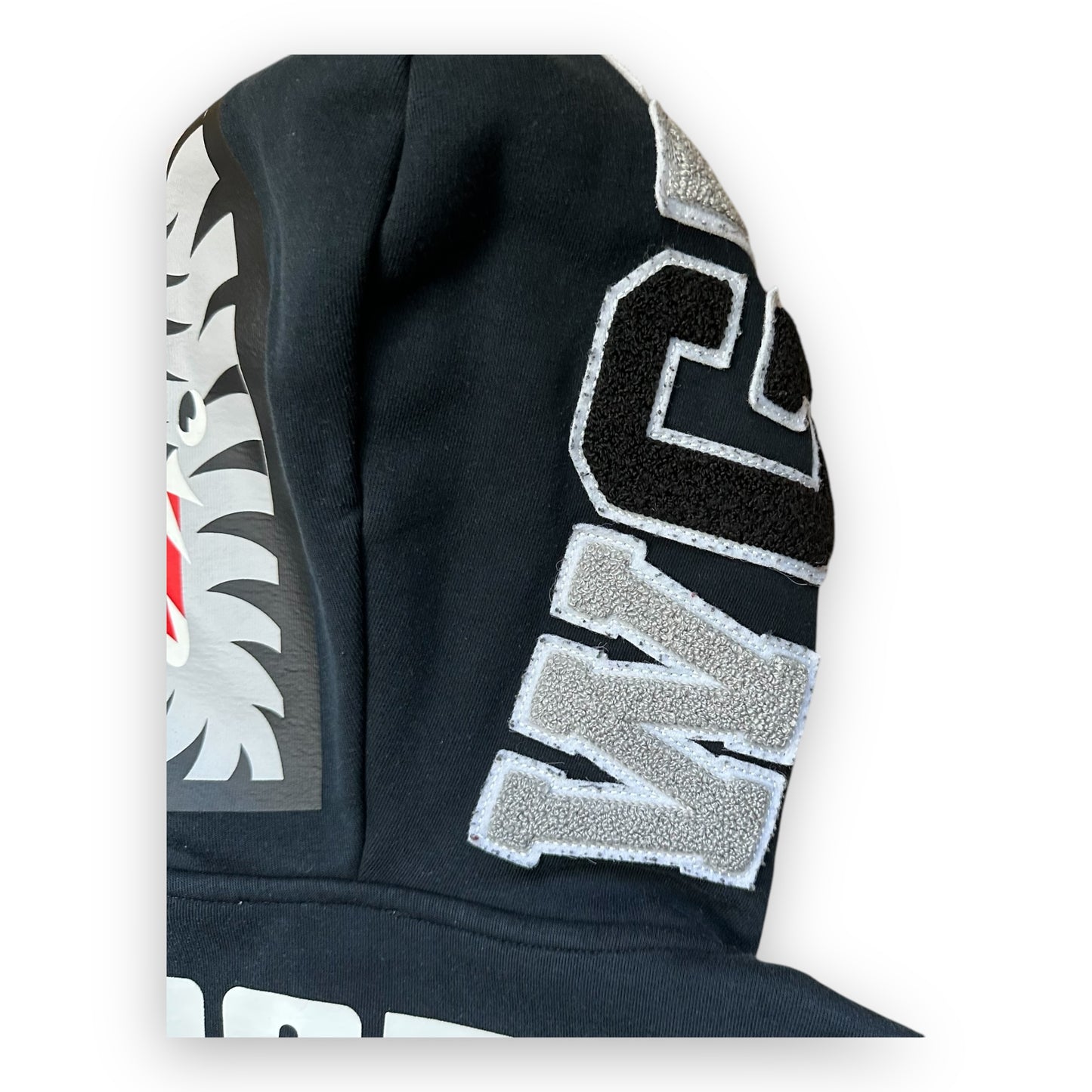 Sweatshirt Hoodie Full zip BAPE x Puma ABC Cali Shark Black Green