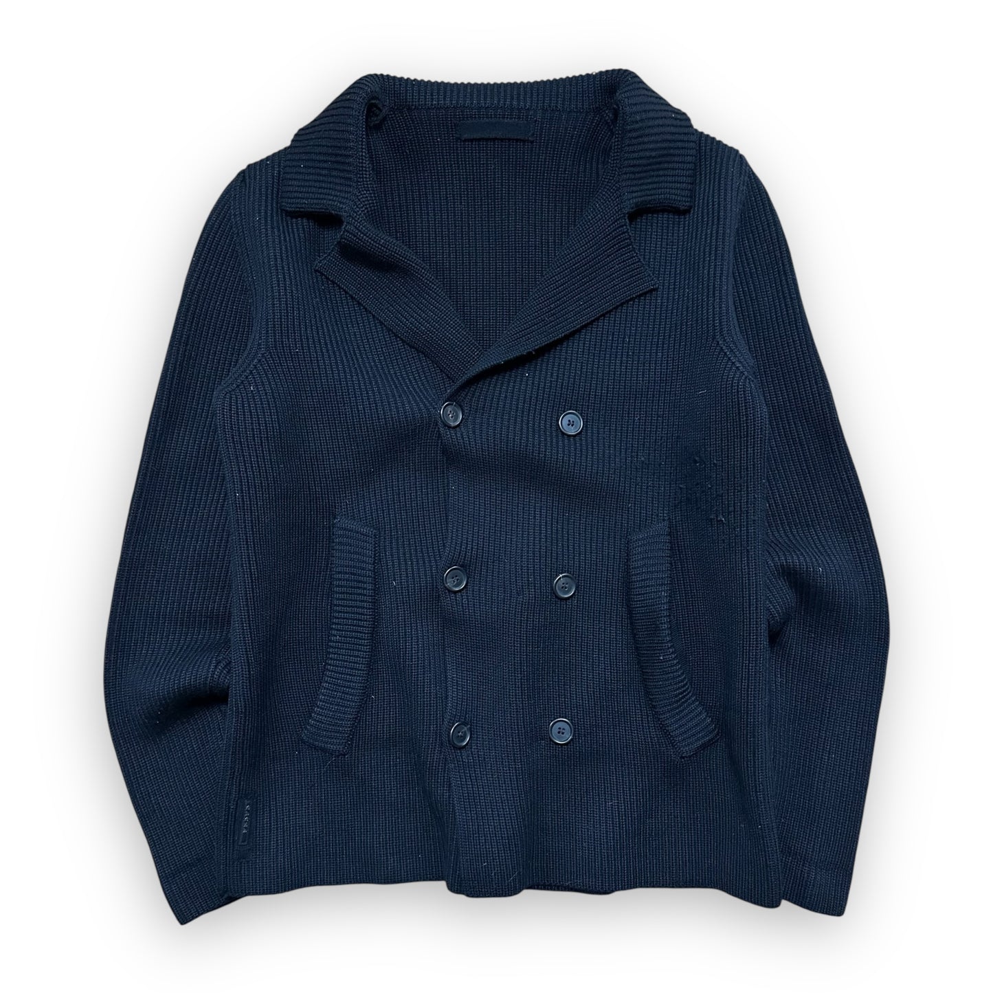 Cardigan Prada Sweater Black vintage FW10 (XL)
