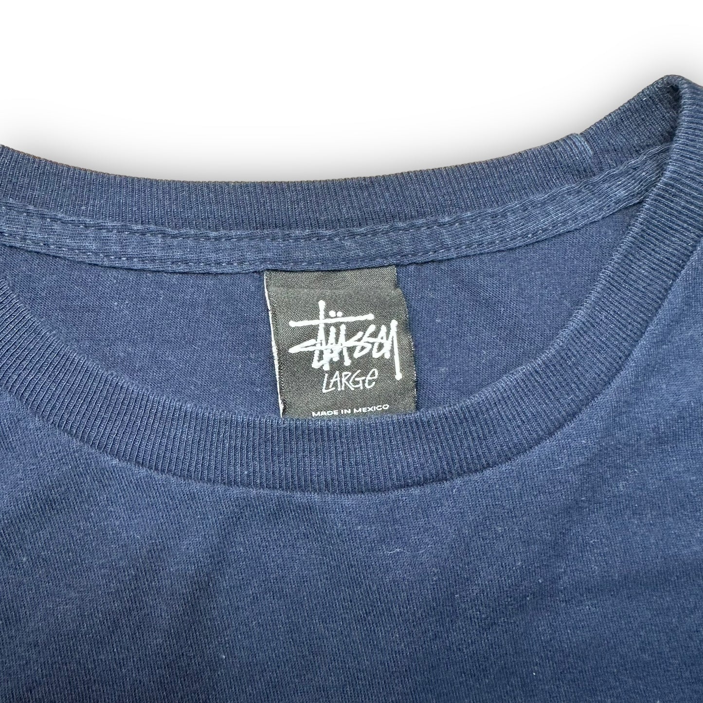 Tee Stussy Patta Navy Red (L)