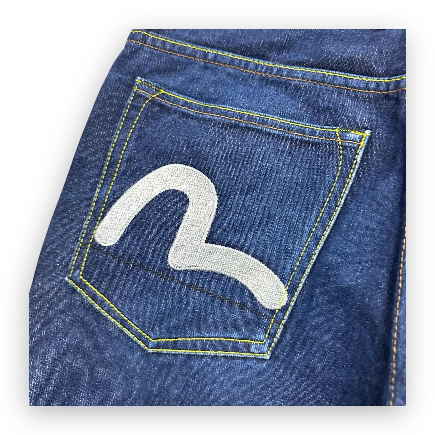 Jeans Evisu Genes Osaka Lot 2005 White (S)