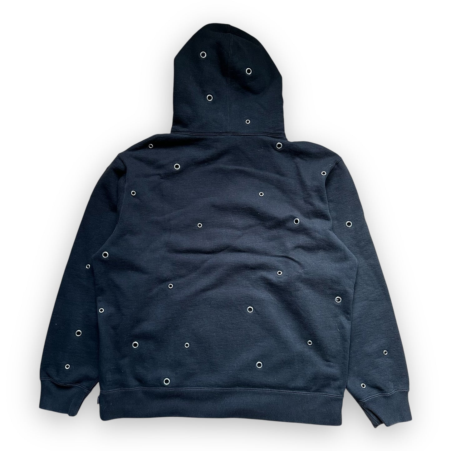 Sweatshirt Hoodie Supreme Eyelet Black SS20 (M)