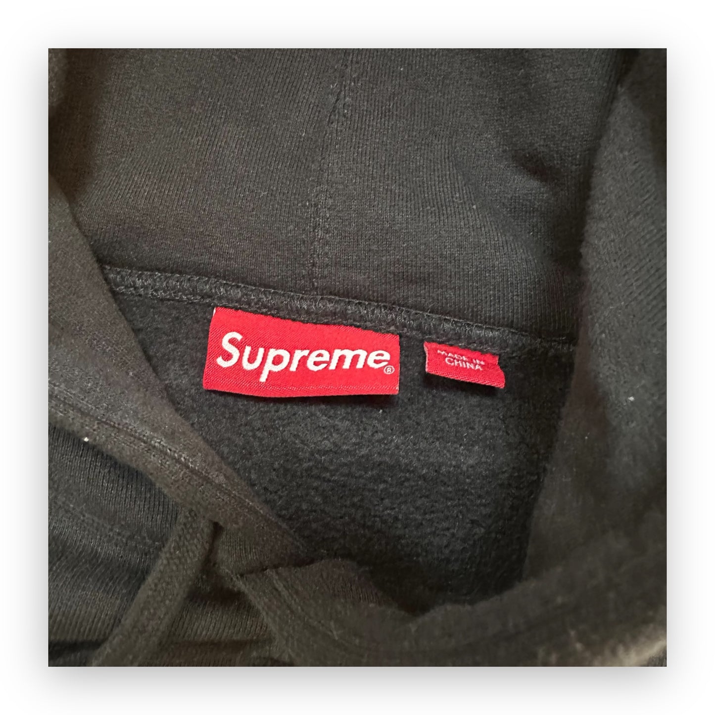 Sweatshirt Hoodie Supreme Beaded Black FW23 (M)