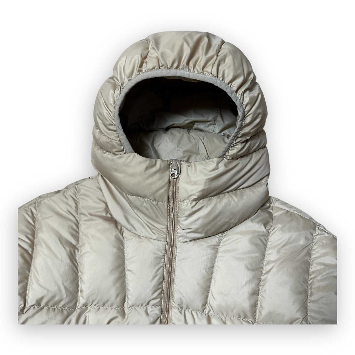 Puffer Jacket Supreme Pullover Half Zip Tan FW22 (M)