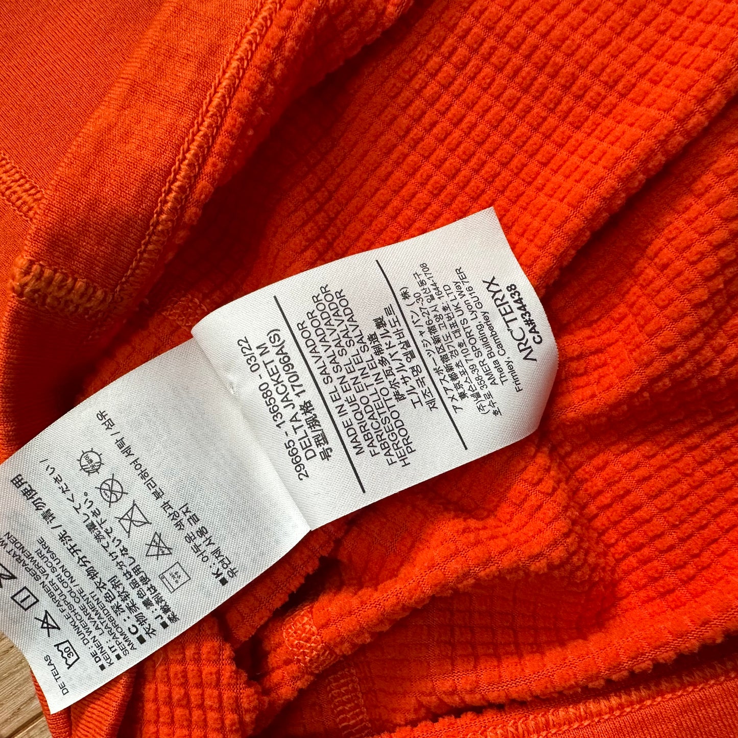 Jacket Arc’Teryx Delta Orange (S)