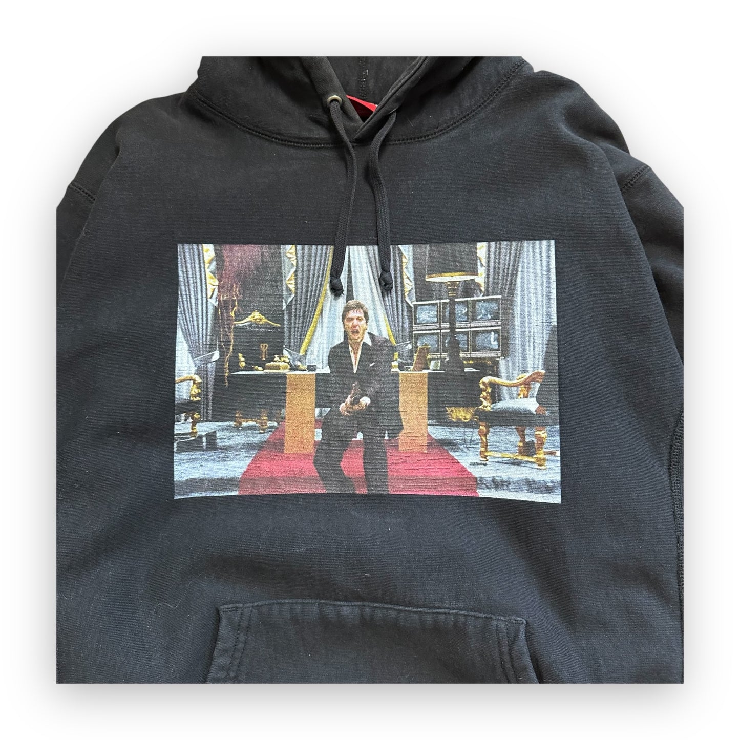 Sweatshirt Hoodie Supreme Scarface Friend Black FW17 (L)