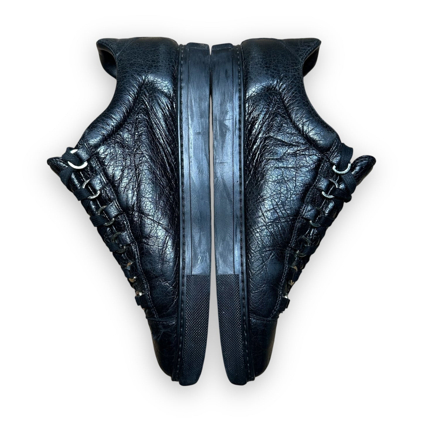 EU40.5 - US7.5 - UK6.5 • Balanciaga Arena Low Leather Black