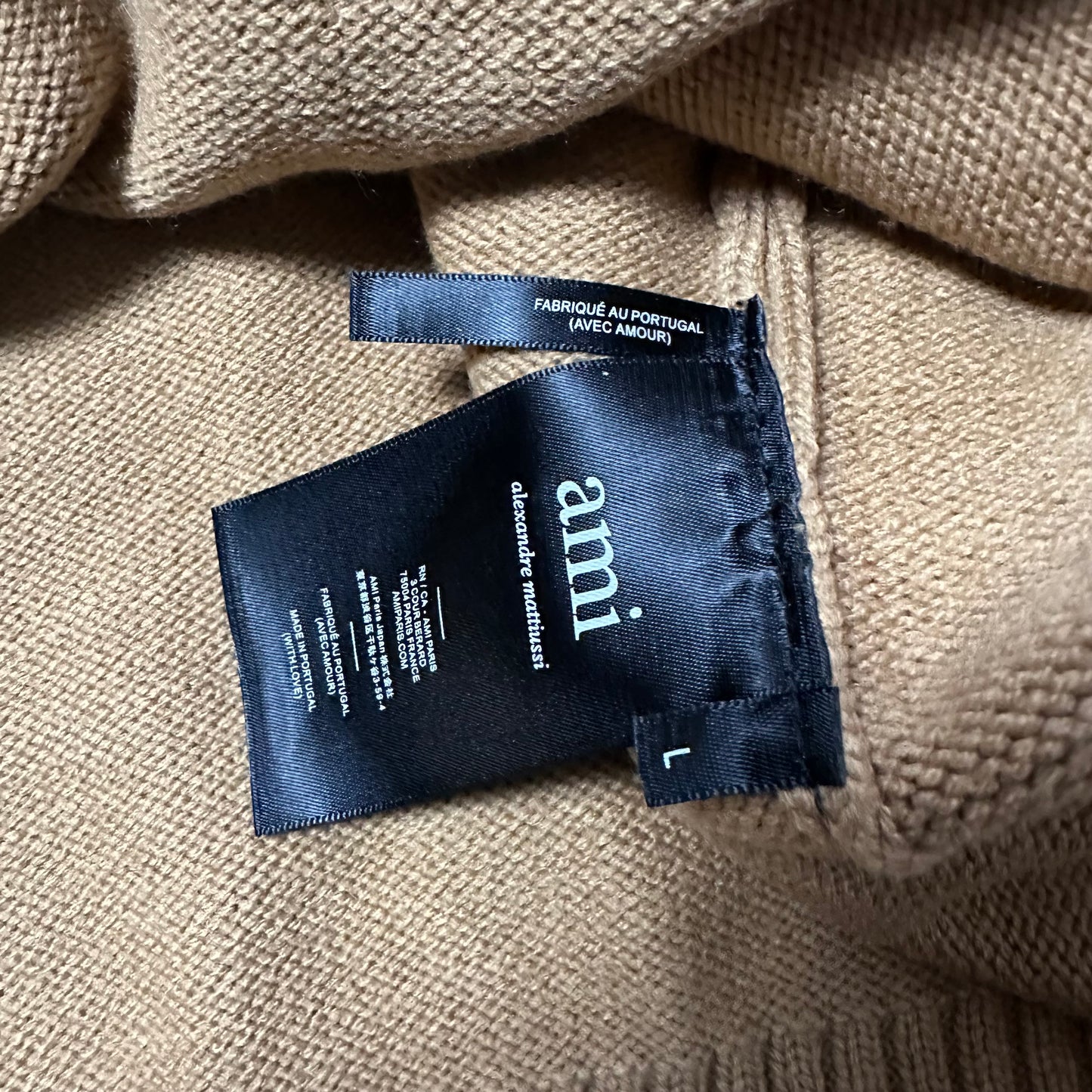 Sweater Ami Paris Brown (L)