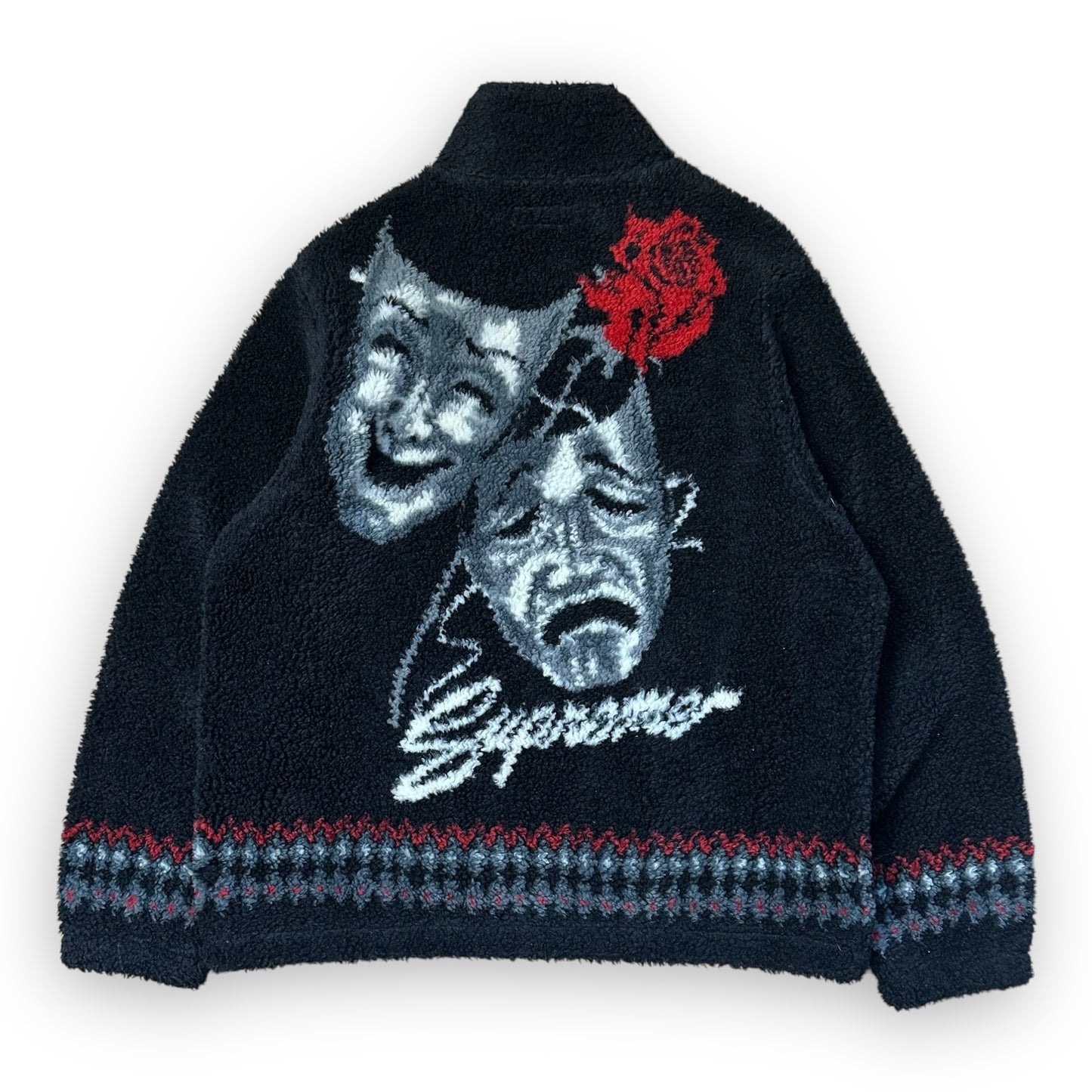 Jacket Supreme Fleece Drama Mask Black SS20 (L)