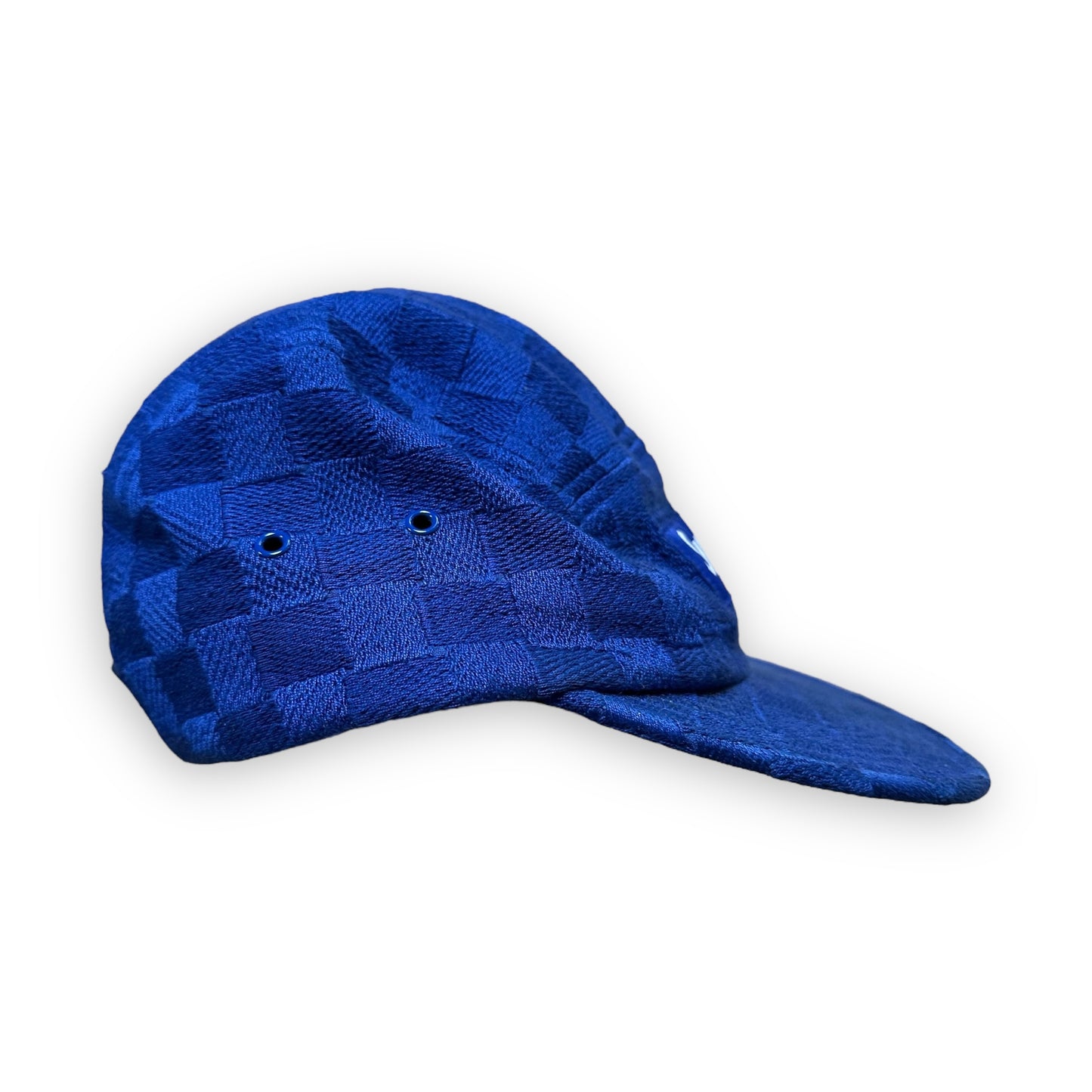 Cap Supreme Checker Weave Camp Royal FW17