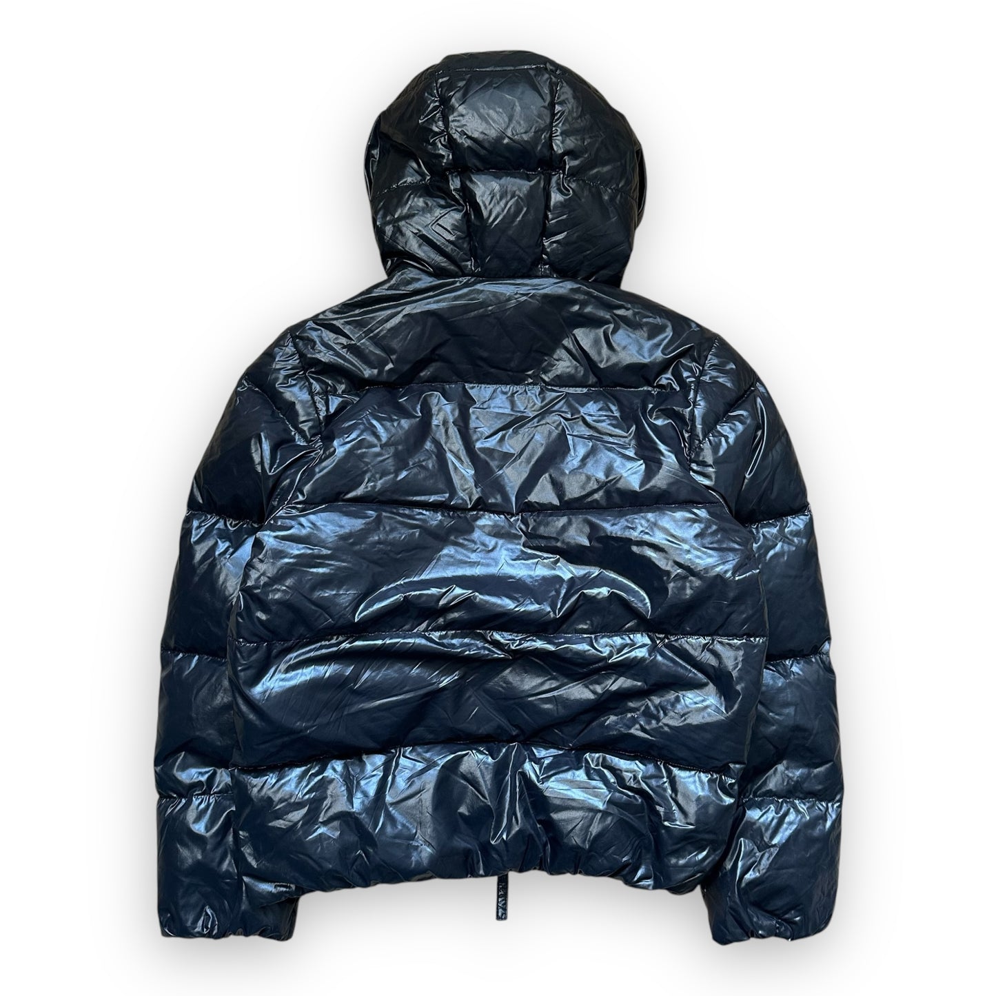 Puffer Jacket Duvetica Full Zip Black Sage Green (S)