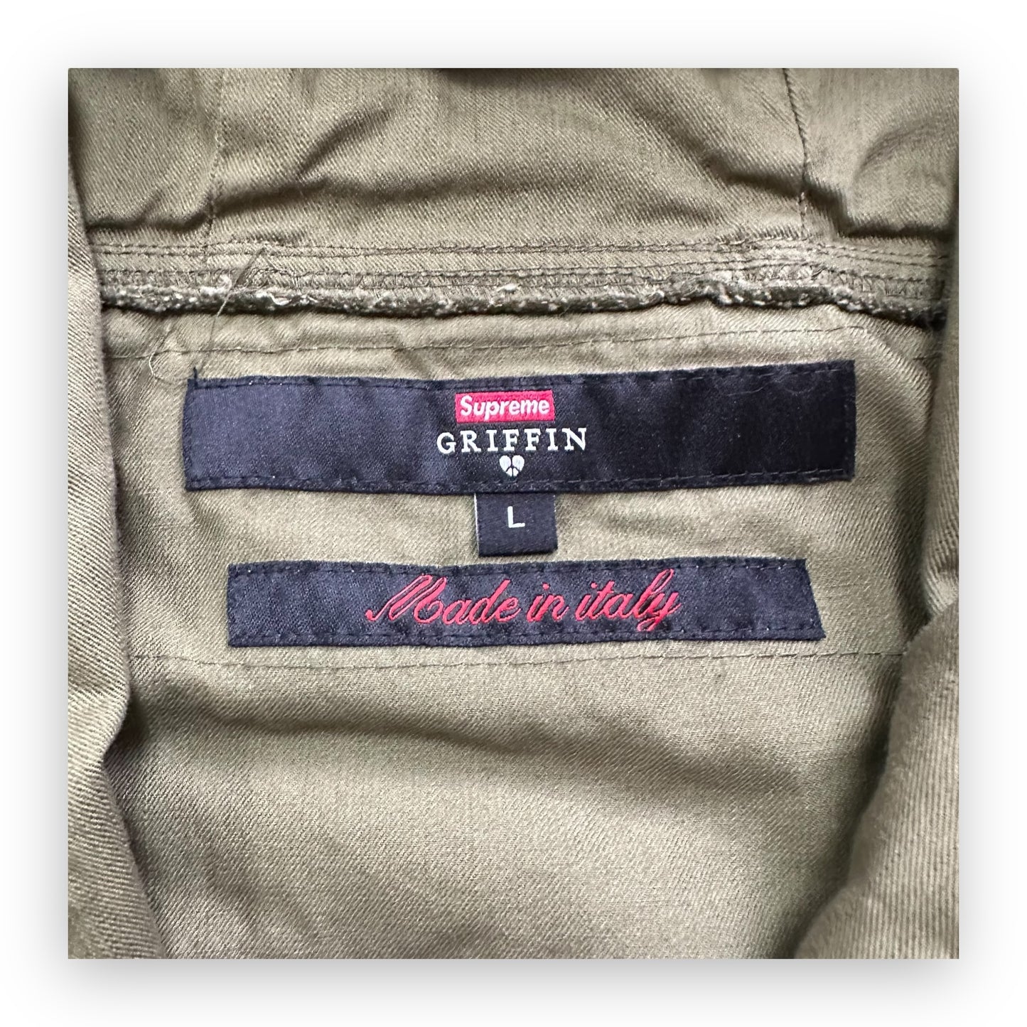 Jacket Supreme Griffin Anorak
Light Olive FW22 (L)