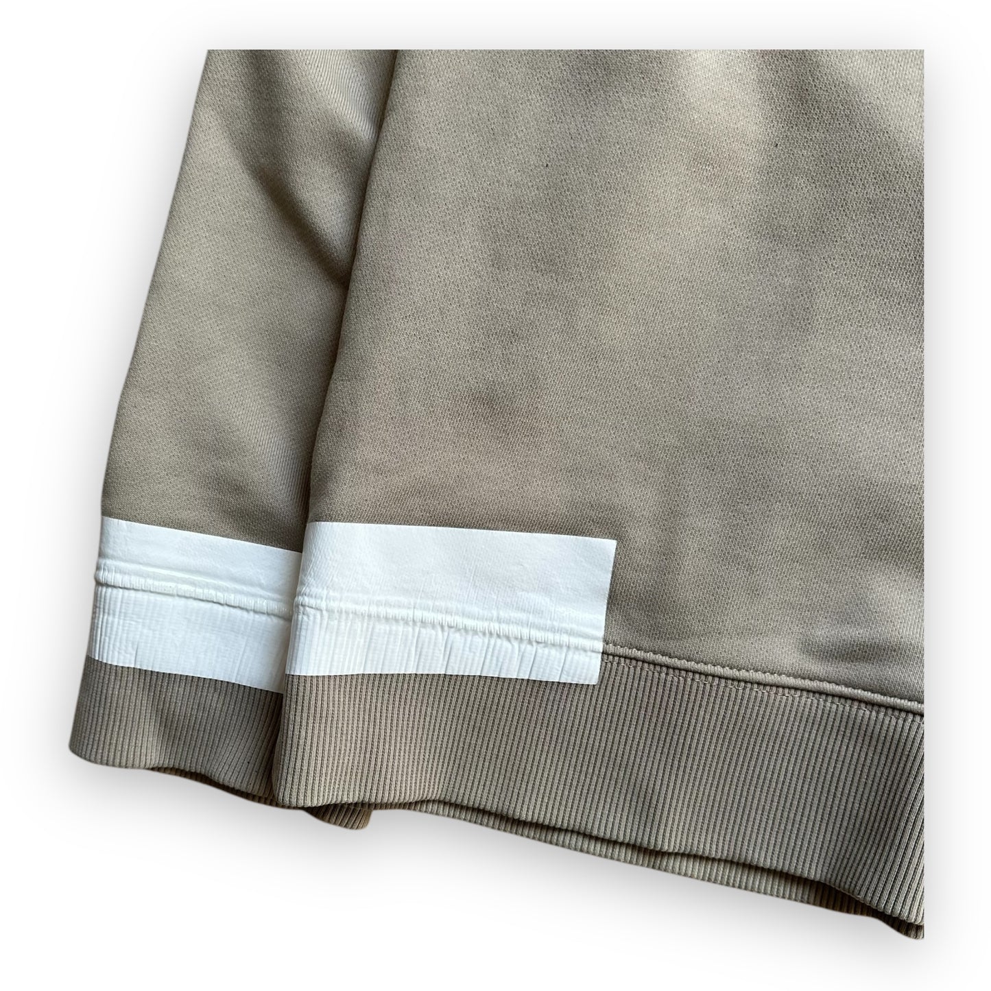 Sweatshirt Hoodie Raf Simons Fred Perry Tape Details Soft Grey (M)