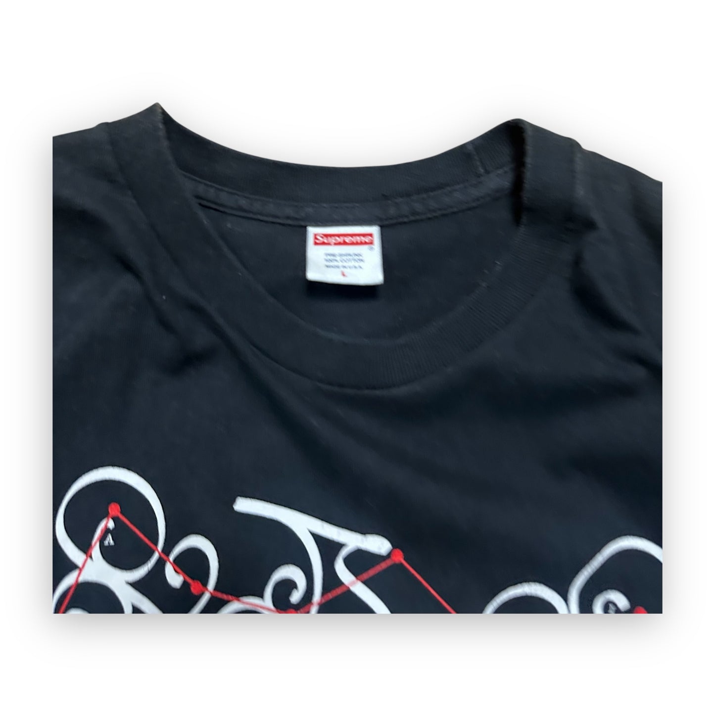 Tee Supreme System Black FW18 (L)