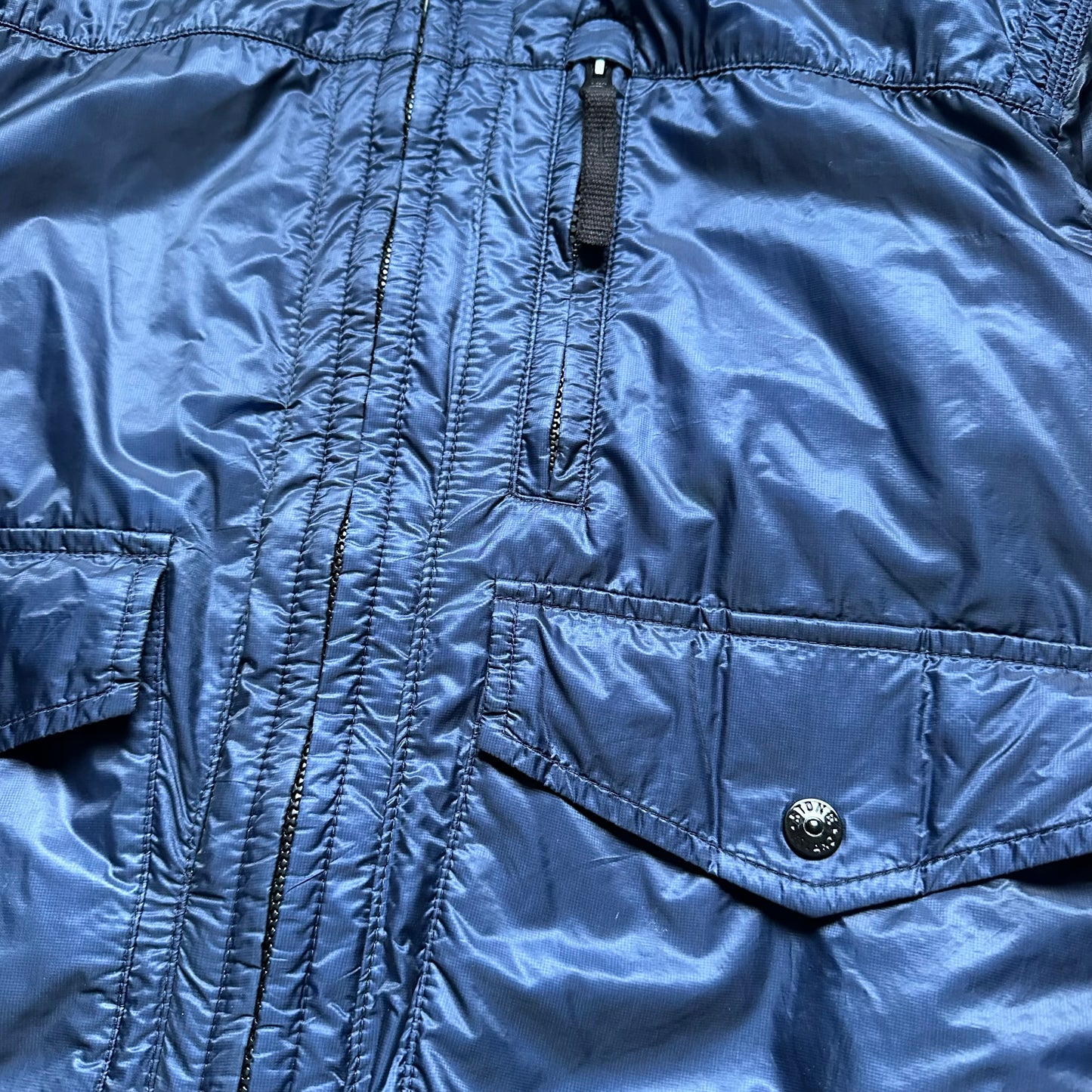 Jacket Stone Island Micro Rip Stop 7 Dentyvek Shield Navy SS12 (M)