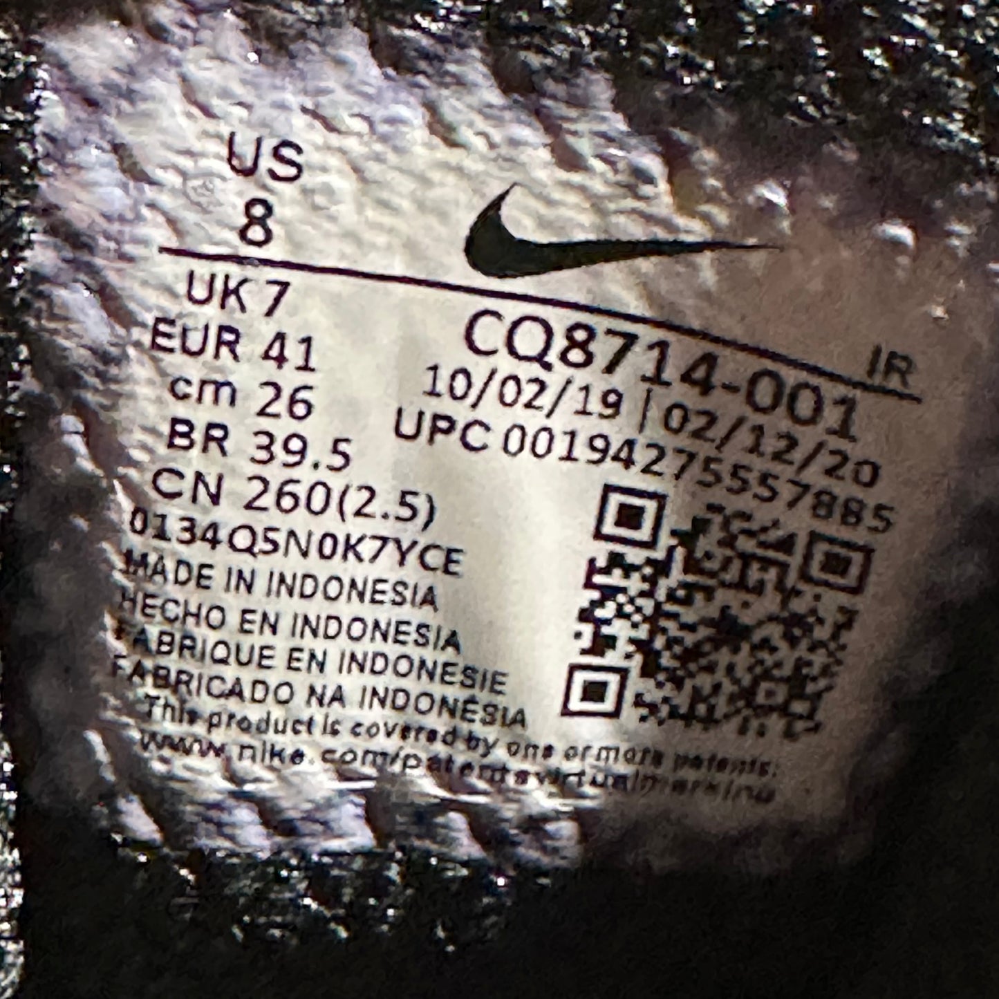 EU41 - US8 - UK7 • Air Max Tailwind 5 Skepta Blue