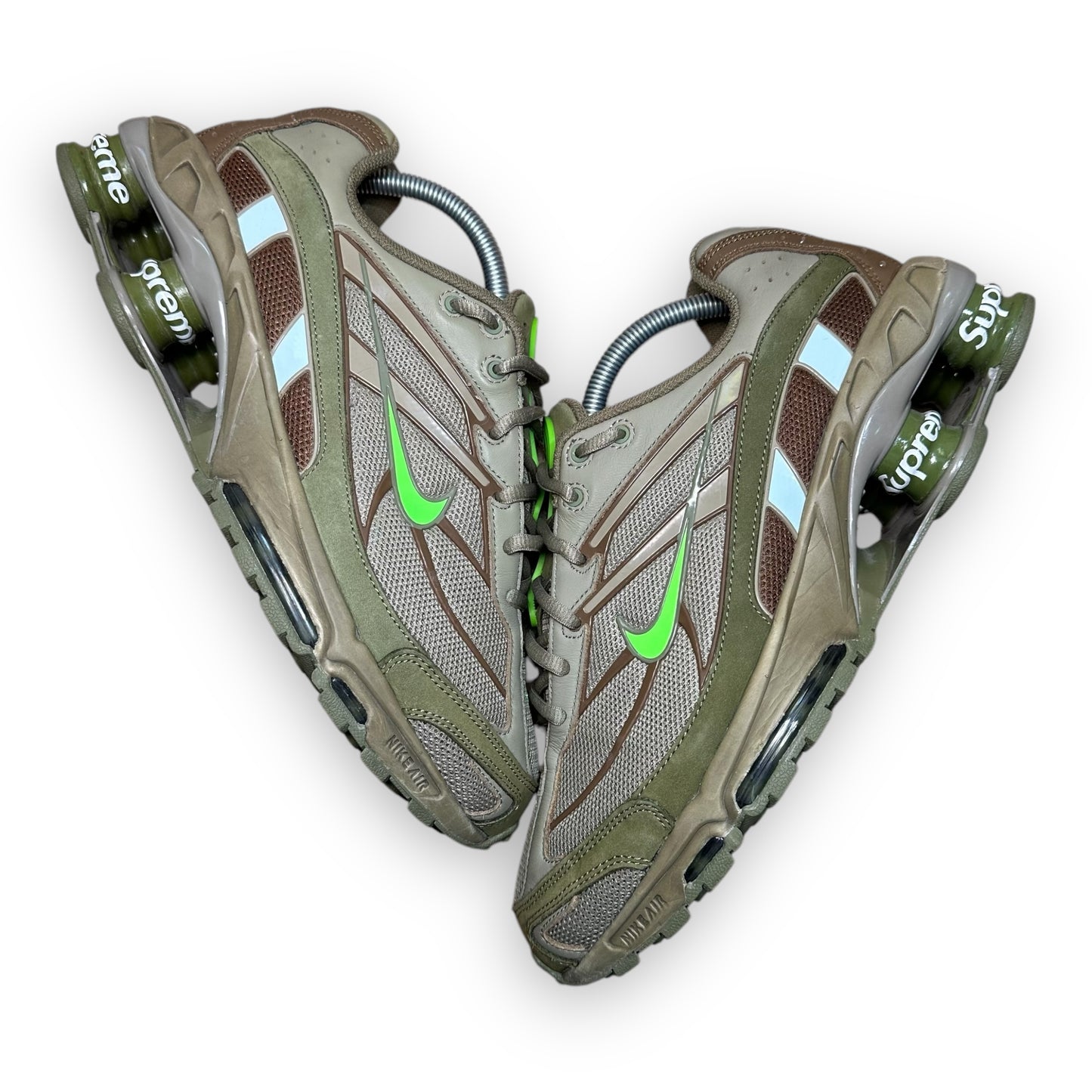 EU44 - US10 - UK9 • Shox Ride 2 Supreme Olive