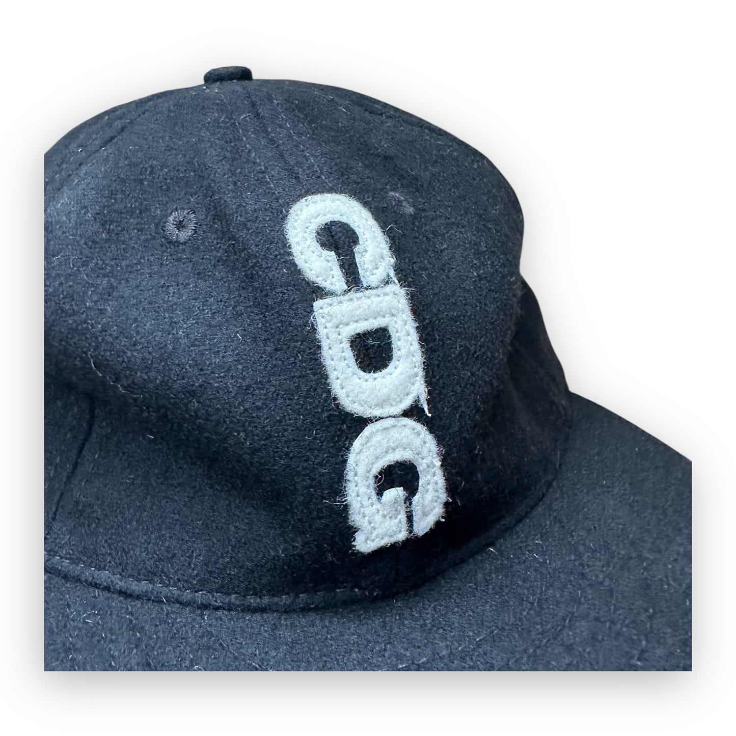Cap CDG X Ebbets Field Flannels Logo Wool Black