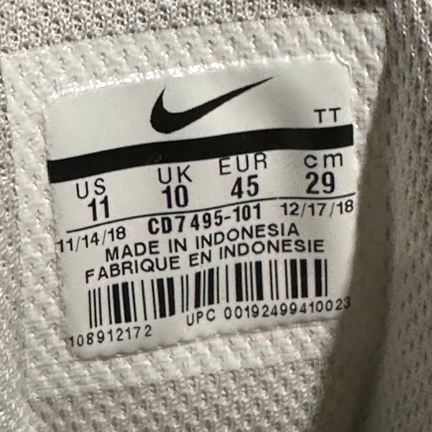 EU45 - US11 - UK10 • Air Max 95 OG Fresh Mint