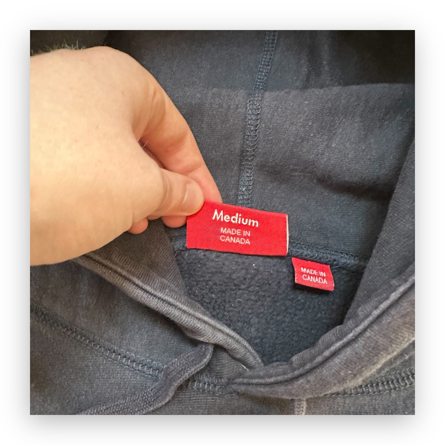 Sweatshirt Hoodie Supreme Icy Arc Navy SS20 (M)