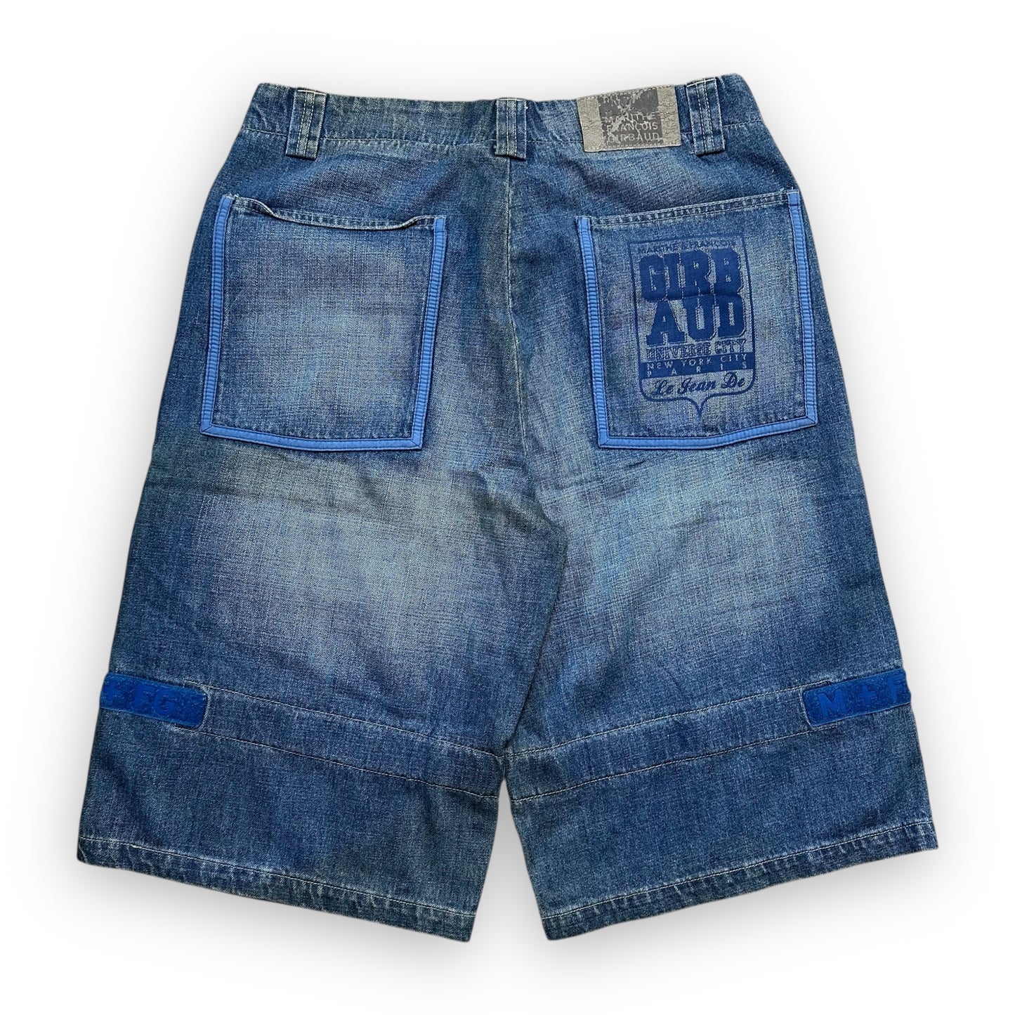 Jort MFG Marithe François Girbaud Scratch Blue (L)