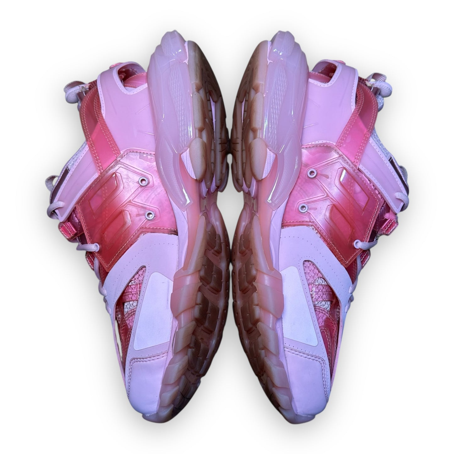 EU43 - US9.5 - UK8.5 • Balenciaga Track Clear Sole Pink