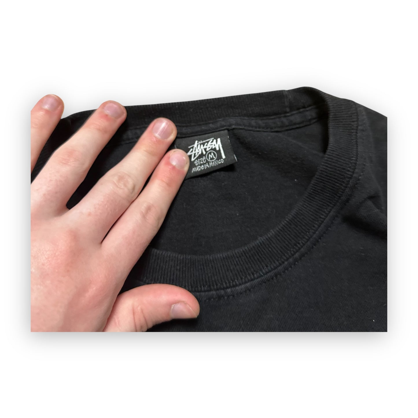 Tee Stussy Sculptures Black SS21 (M)