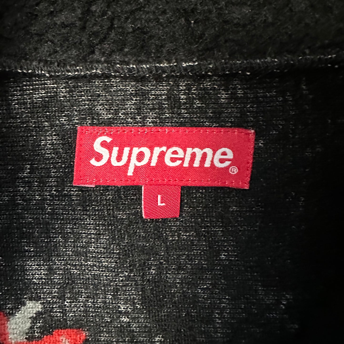 Jacket Supreme Fleece Drama Mask Black SS20 (L)
