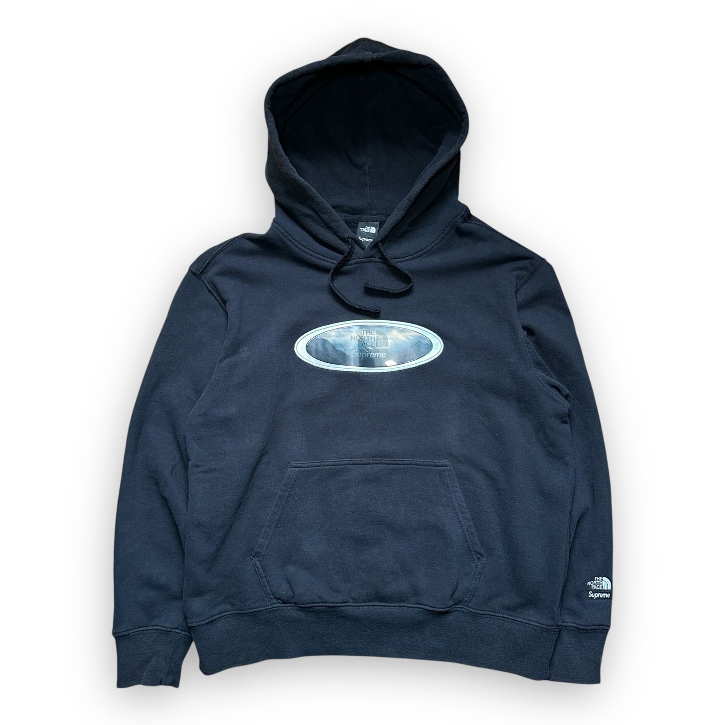 Sweatshirt Hoodie Supreme The North Face Lenticular Mountains Black FW21 (M)
