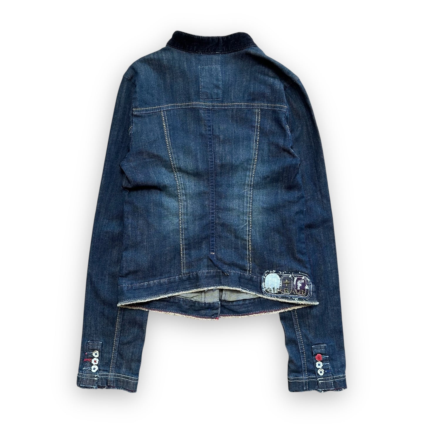 Jacket MFG Marithe Francois Gurbaud Denim Flower (S)