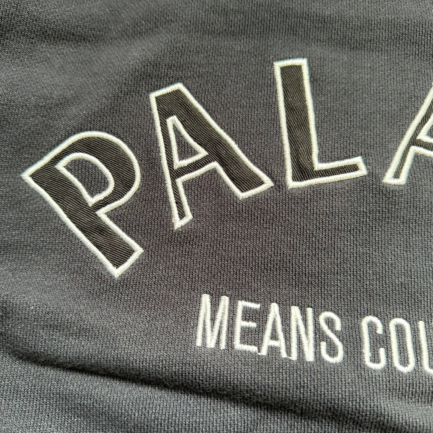 Sweatshirt Crewneck Palace Couture Dark Grey SS18 (M)
