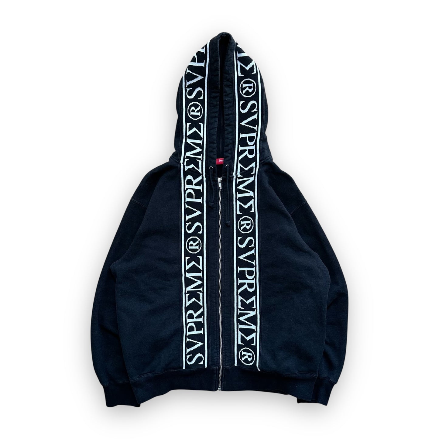 Sweatshirt Hoodie Zip Supreme Roman Black SS23 (S)