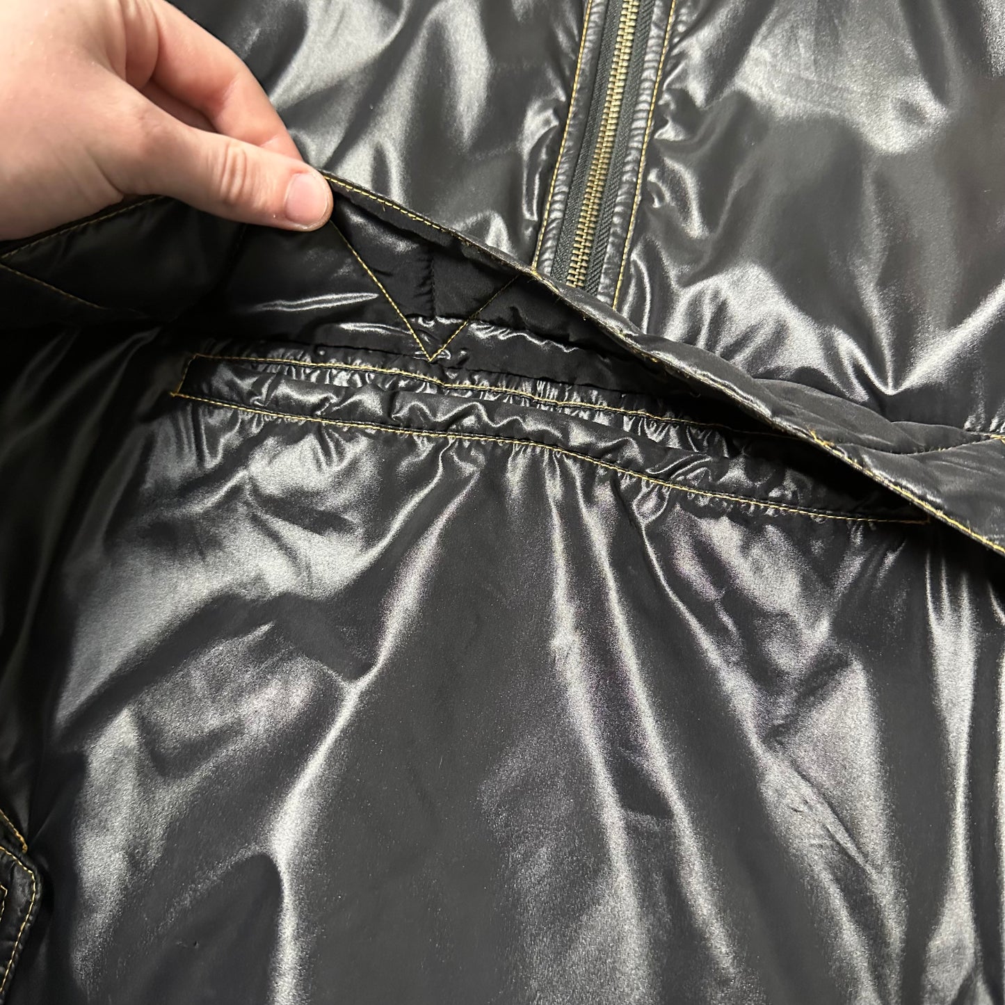 Jacket Supreme Pullover Stitch Black FW17 (M)
