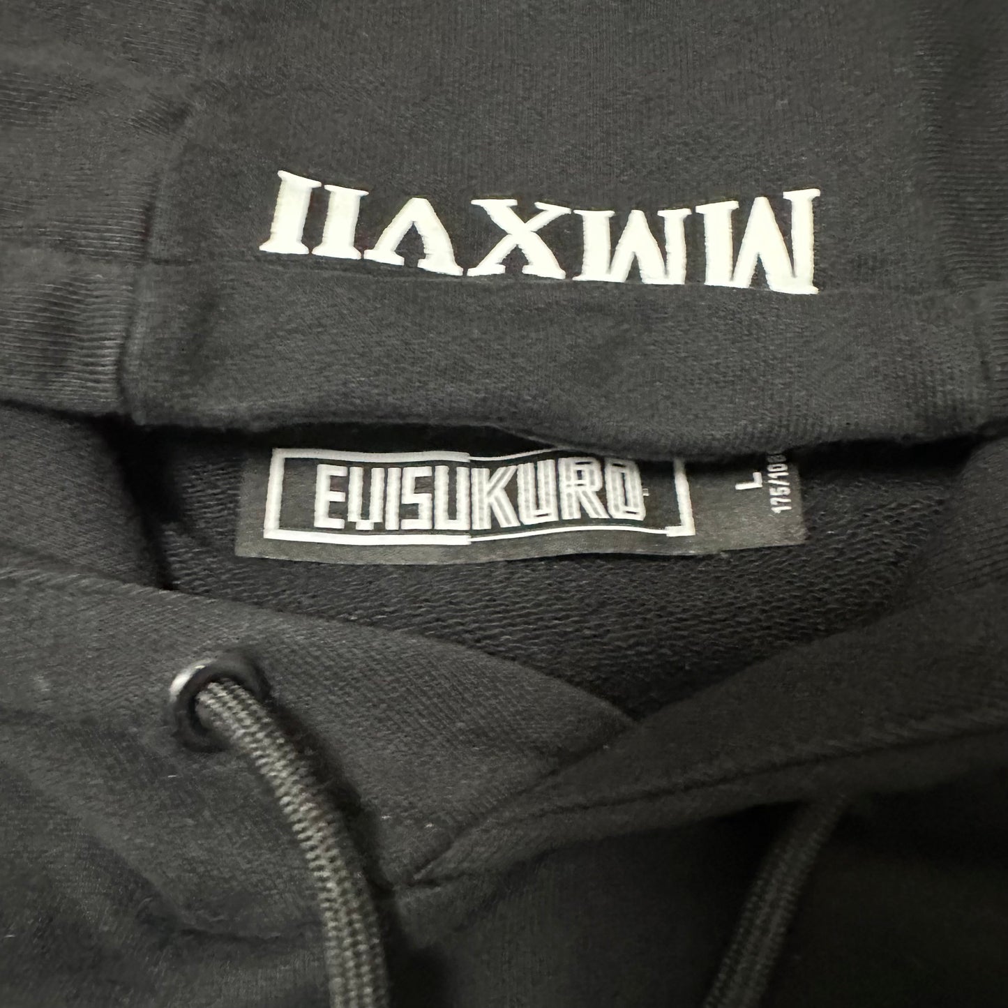 Sweatshirt Hoodie Evisu Seagull MMXVII Black (M)