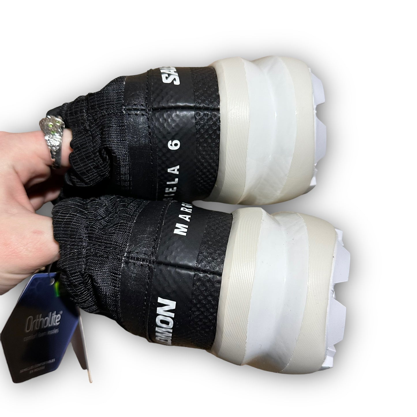EU41 - US8 - UK7 • Salomon Cross Low Drawstring MM6 Maison Margiela Black