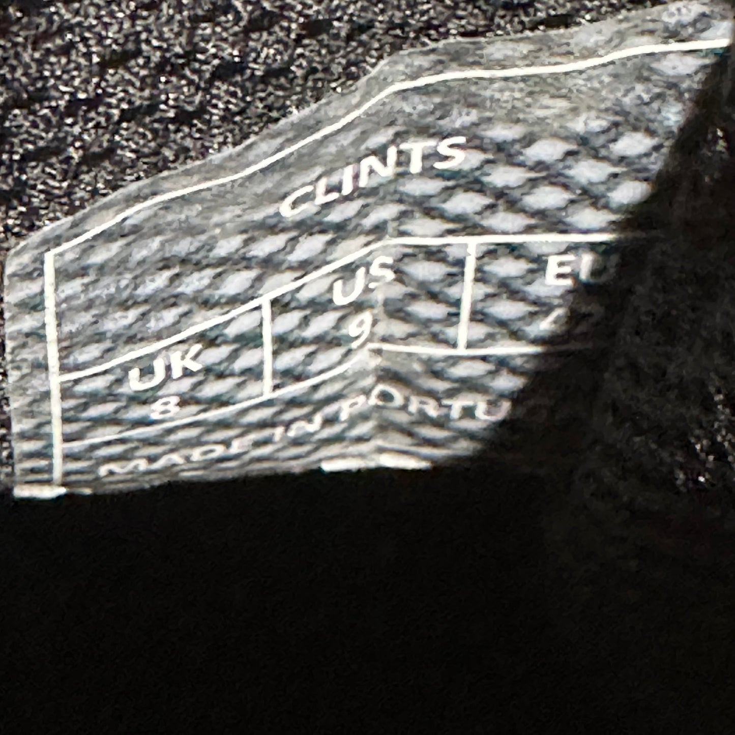 EU42.5 - US9 - UK8 • Clints TRL Footprint 2.0 Black Gum