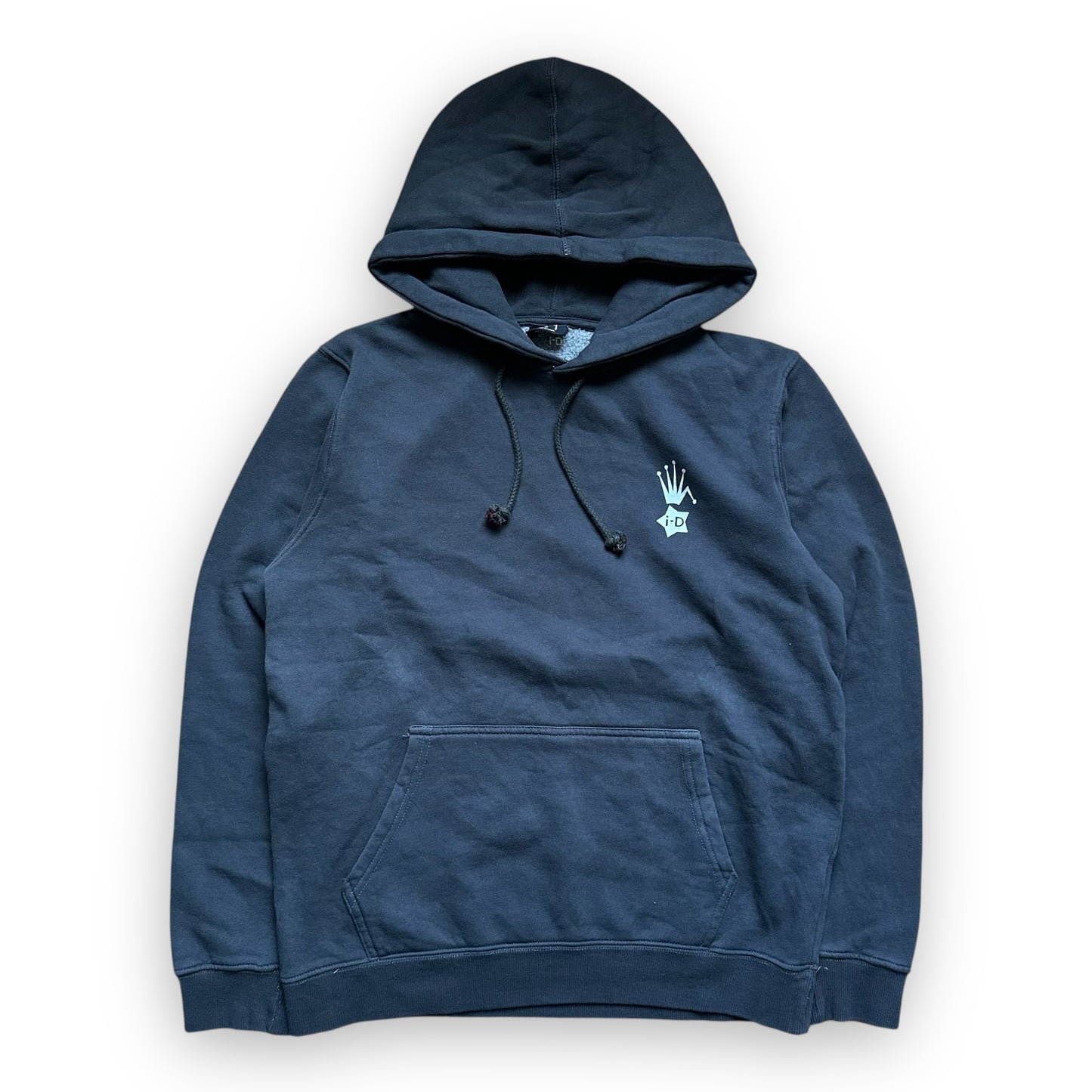 Sweatshirt Hoodie Stussy x I-D World Tour Dark Grey (M)
