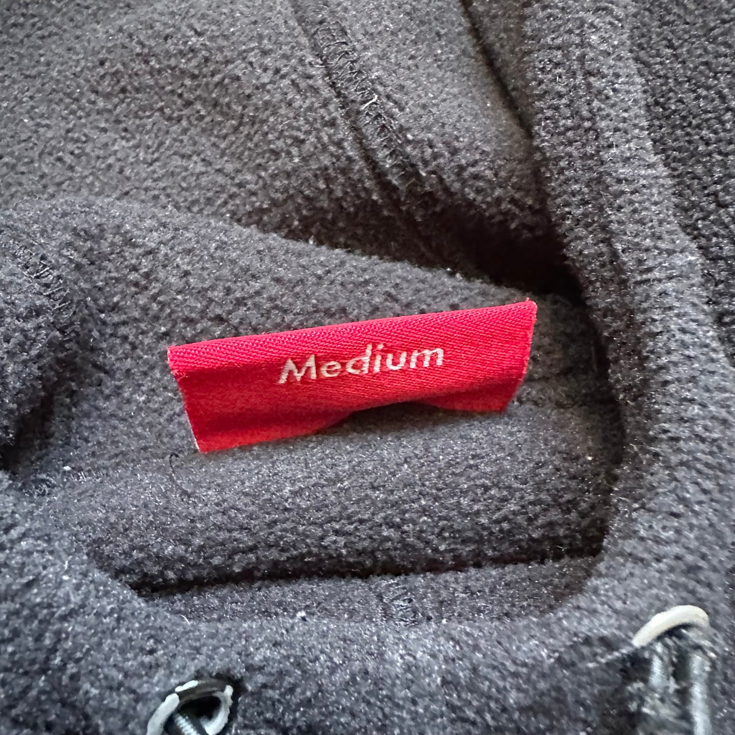 Sweatshirt Hoodie Supreme Polartec Black FW21 (M)