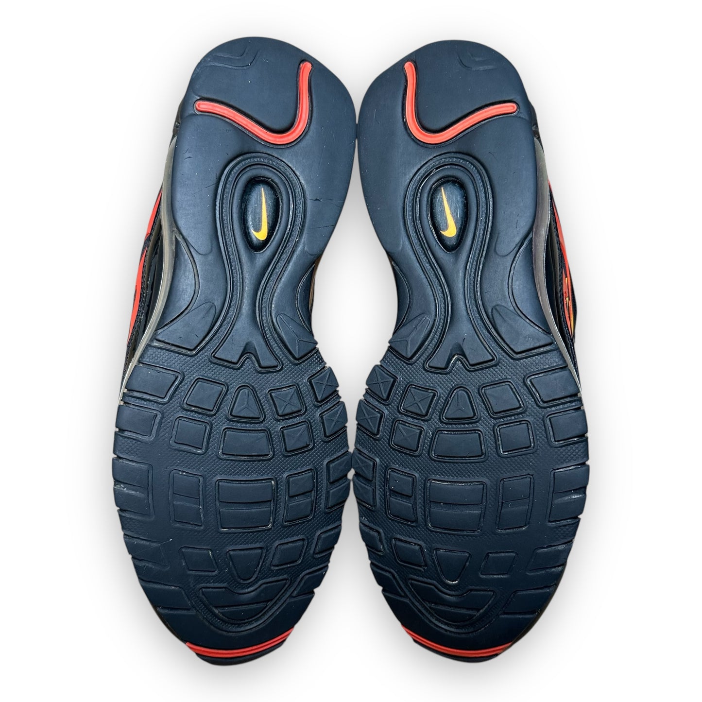 EU42 - US8.5 - UK7.5 • Air Max 97 Plus Black Shock Orange