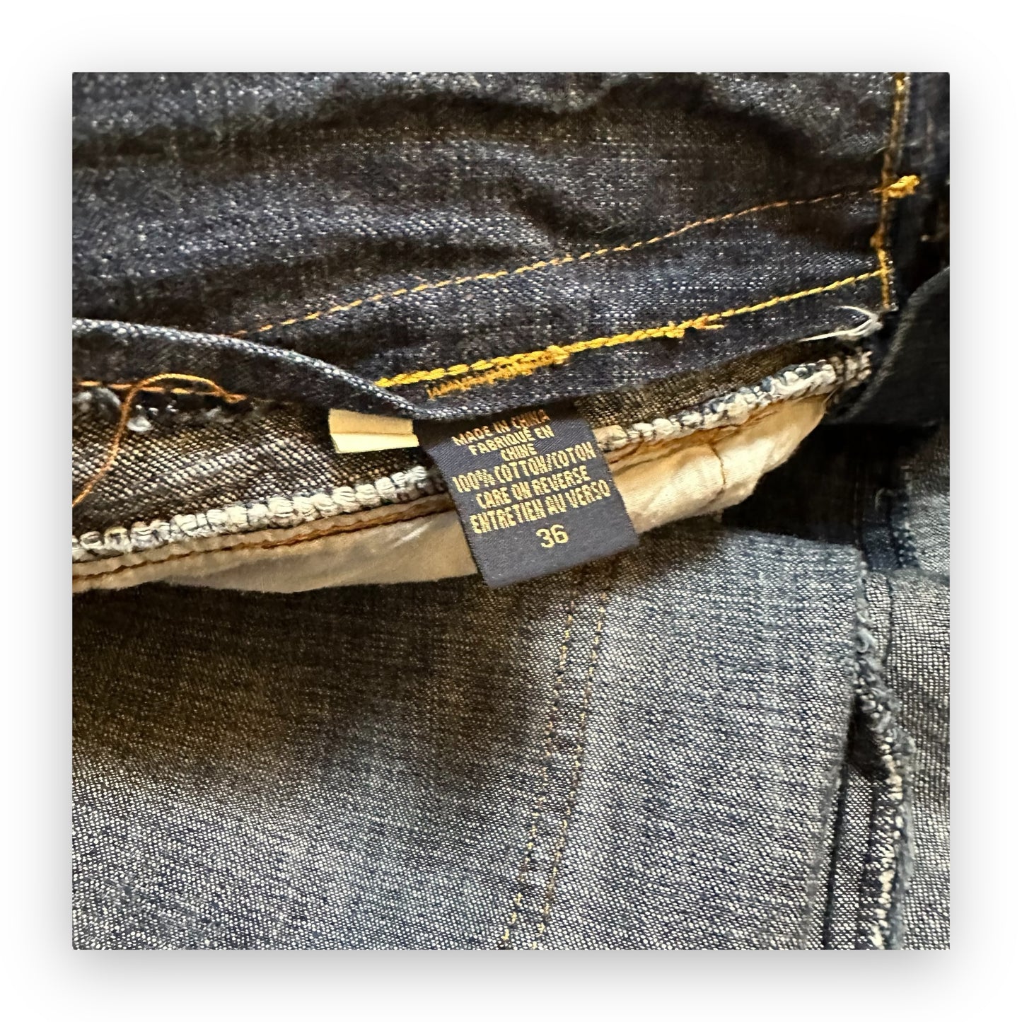 Jort MFG Marithe François Girbaud Scratch Navy (L)
