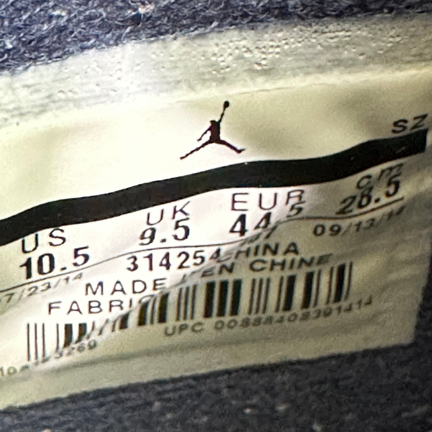 EU44.5 - US10.5 - UK9.5 • Jordan 4 Columbia