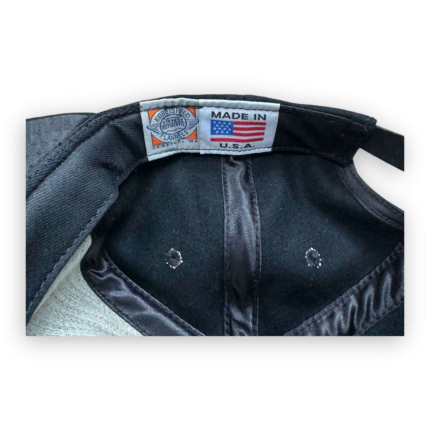 Cap CDG X Ebbets Field Flannels Logo Wool Black