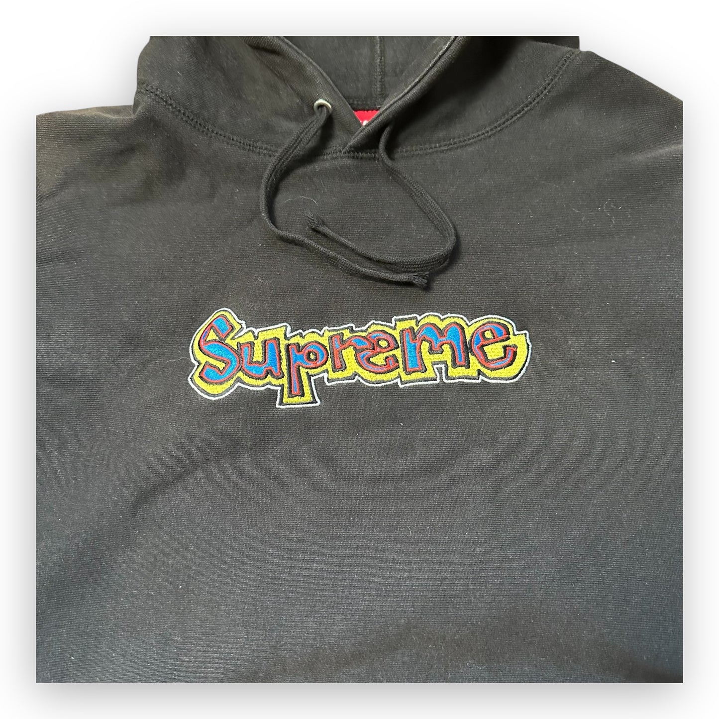 Sweatshirt Hoodie Supreme Gonz Logo Black SS18 (M)