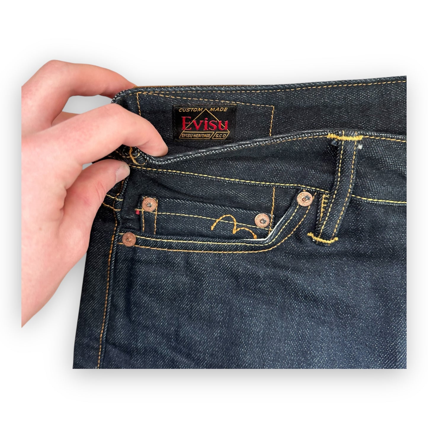 Jeans Evisu Daicock Dragon Gold Lot 2008 (M)
