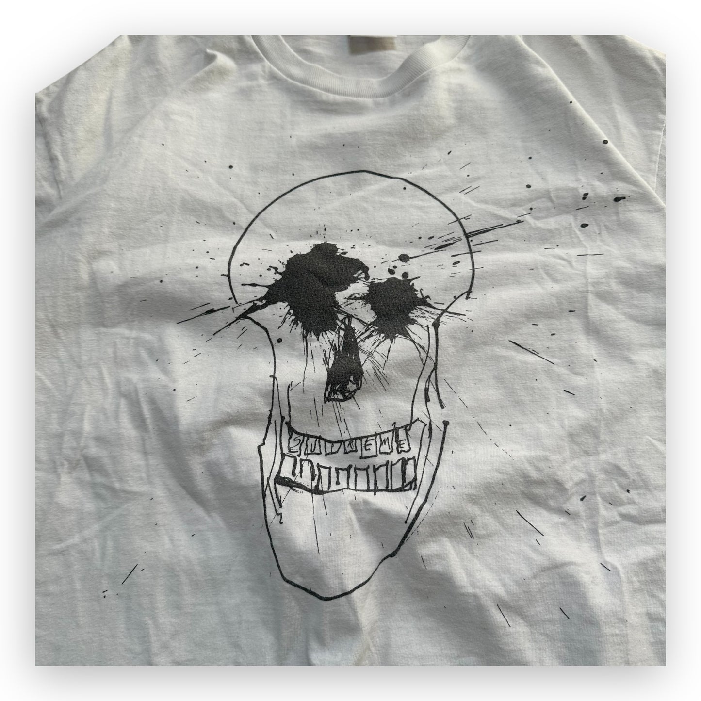 Tee Supreme Ralph Steadman Skull White SS22 (L)