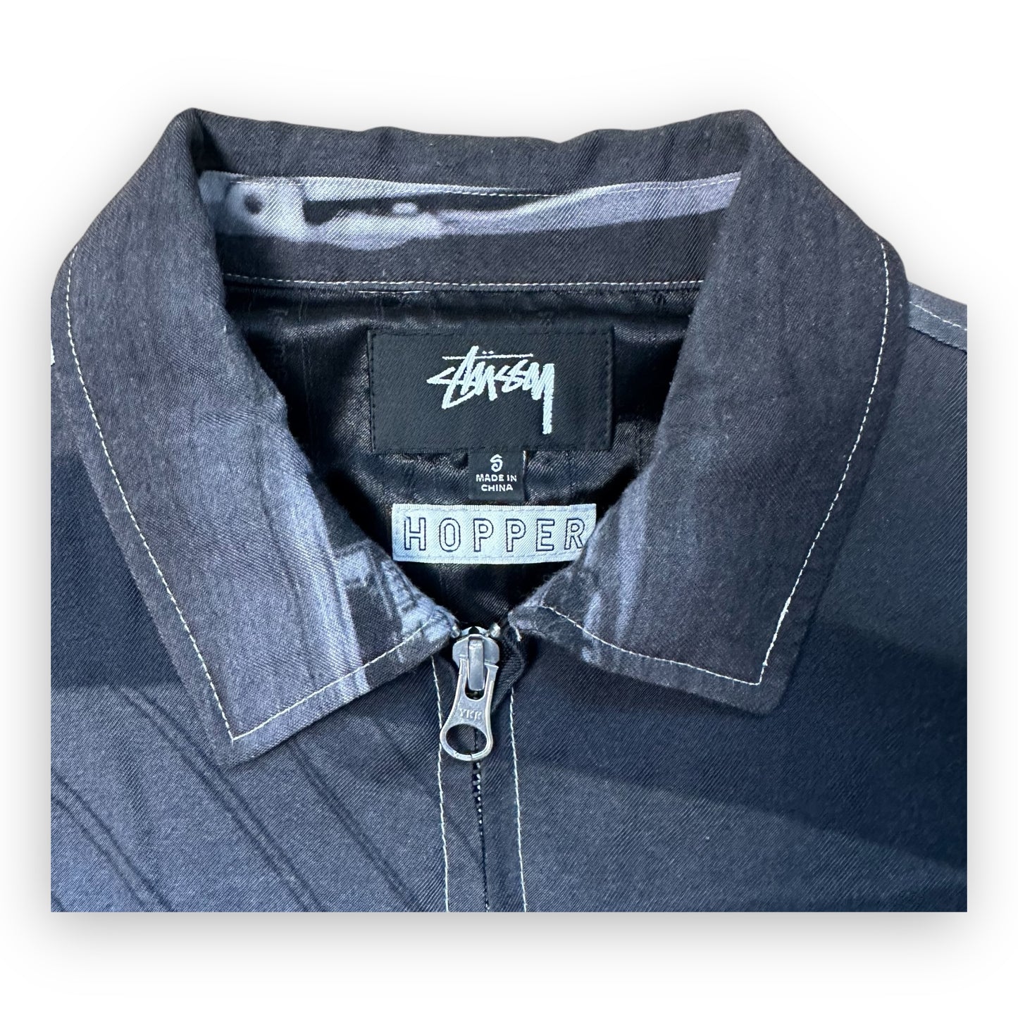 Jacket Stussy Hopper Black (S)